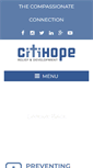 Mobile Screenshot of citihope.org